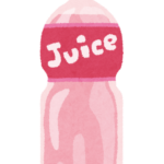 ペットボトルのジュースの画像