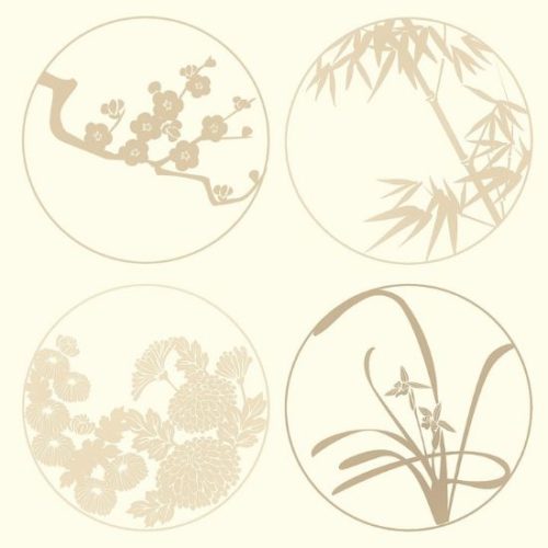 四君子の草花の画像